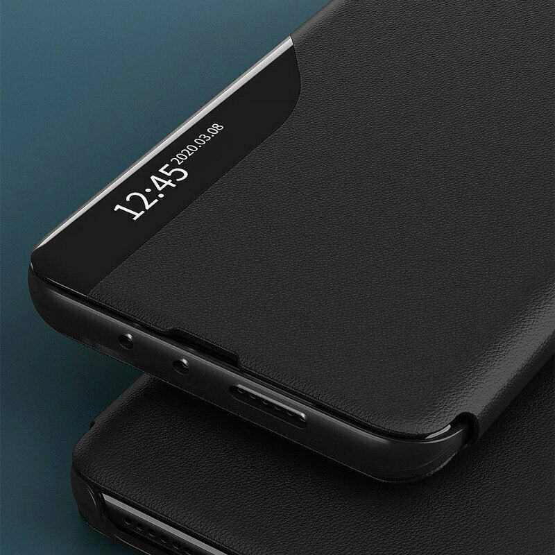 Coque pour Samsung Galaxy A22 5G A226, Techsuit, eFold, Noire