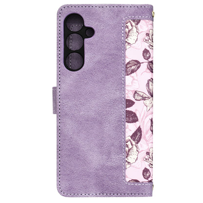 Coque pour Samsung Galaxy A25 A256, Techsuit, FlipCraft, Violet
