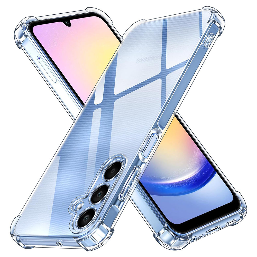 Coque pour Samsung Galaxy A25 A256, Techsuit, Anti-choc Claire, Transparente