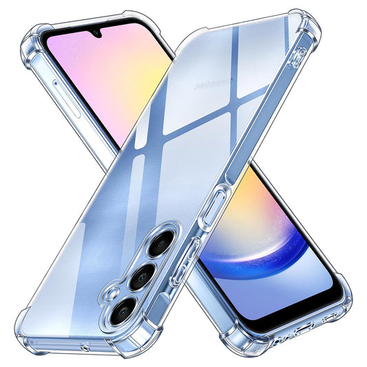 Coque pour Samsung Galaxy A25 A256, Techsuit, Anti-choc Claire, Transparente