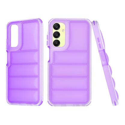 Coque pour Samsung Galaxy A25 A256, Techsuit, Wave Shield, Violet