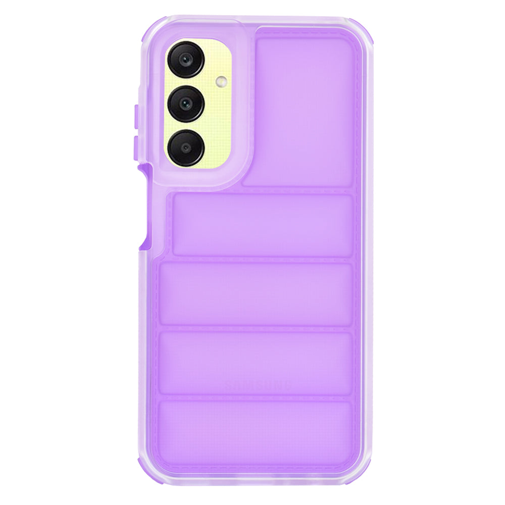 Coque pour Samsung Galaxy A25 A256, Techsuit, Wave Shield, Violet