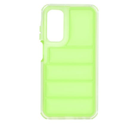 Coque pour Samsung Galaxy A25 A256, Techsuit, Wave Shield, Vert