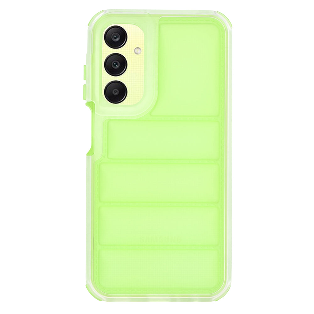 Coque pour Samsung Galaxy A25 A256, Techsuit, Wave Shield, Vert