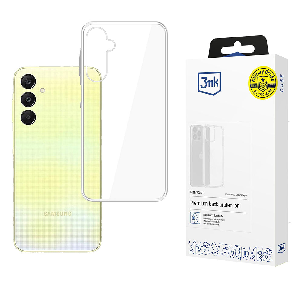 Coque pour Samsung Galaxy A26 A266, 3MK, Clear, Transparente