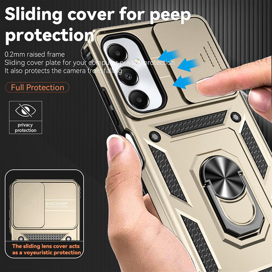 Coque pour Samsung Galaxy A26 A266, Techsuit, CamShield, Dorée