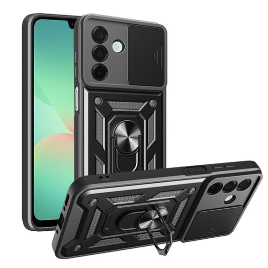 Coque pour Samsung Galaxy A26 A266, Techsuit, CamShield, Noire