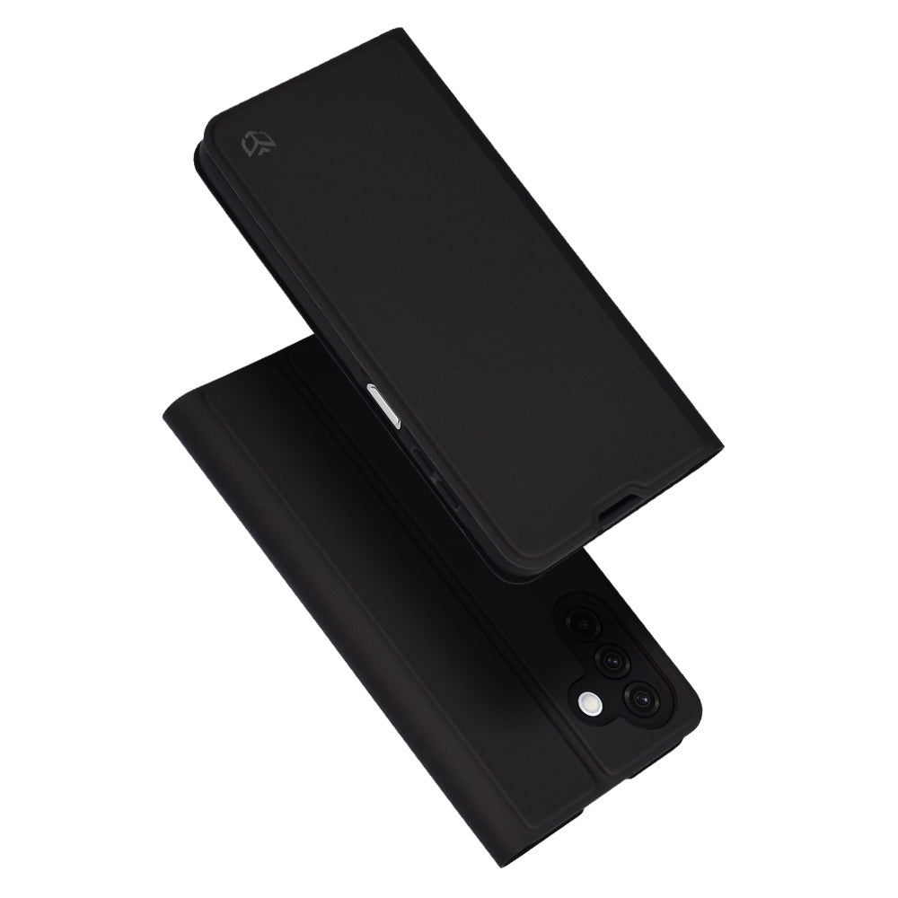 Coque pour Samsung Galaxy A26 A266, Techsuit, Magskin Book, Noire