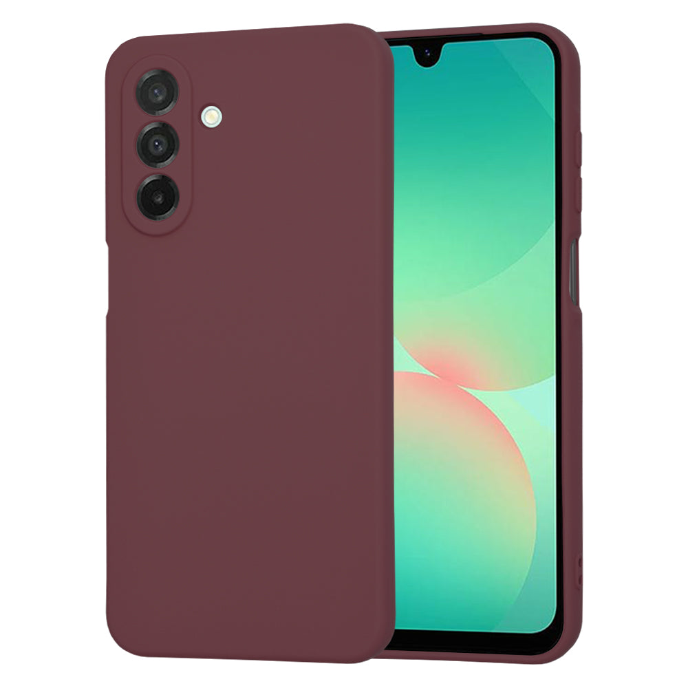Coque pour Samsung Galaxy A26 A266, Techsuit, SoftFlex, Bordeaux