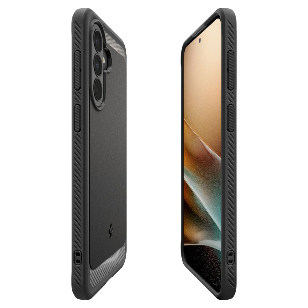 Coque pour Samsung Galaxy A27 5G, Spigen, Rugged Armor, Noire ACS11312