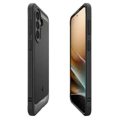 Coque pour Samsung Galaxy A27 5G, Spigen, Rugged Armor, Noire ACS11312