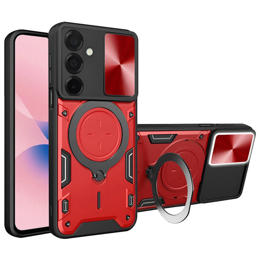 Coque pour Samsung Galaxy A27 5G, Techsuit, CamGuard Pro, Rouge