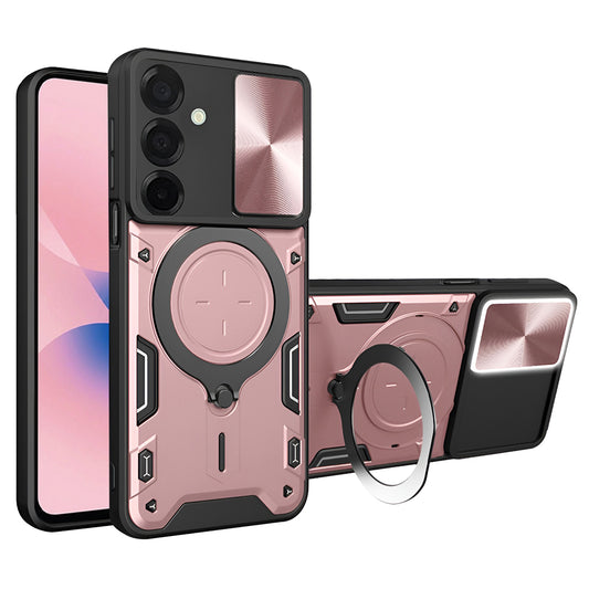Coque pour Samsung Galaxy A27 5G, Techsuit, CamGuard Pro, Rose Doré