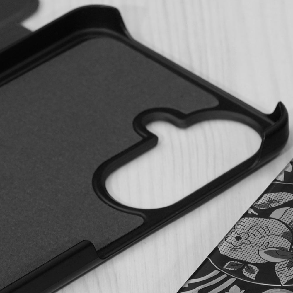 Coque pour Samsung Galaxy A27 5G, Techsuit, eFold Nouveau Modèle, Noire