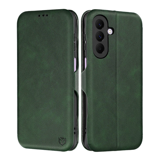 Coque pour Samsung Galaxy A27 5G, Techsuit, Safe Wallet Plus, Vert