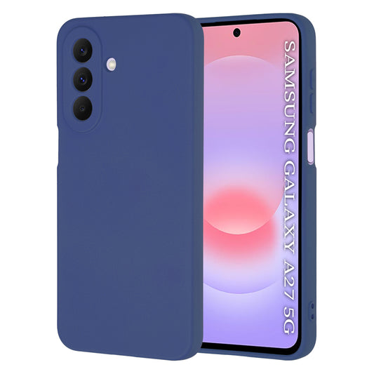 Coque pour Samsung Galaxy A27 5G, Techsuit, SoftFlex, Bleu marine