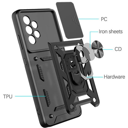 Coque pour Samsung Galaxy A33 5G A336, Techsuit, CamShield, Noire