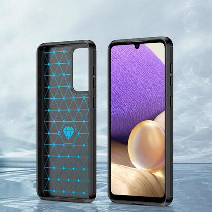 Coque pour Samsung Galaxy A33 5G A336, Techsuit, Carbone, Noire