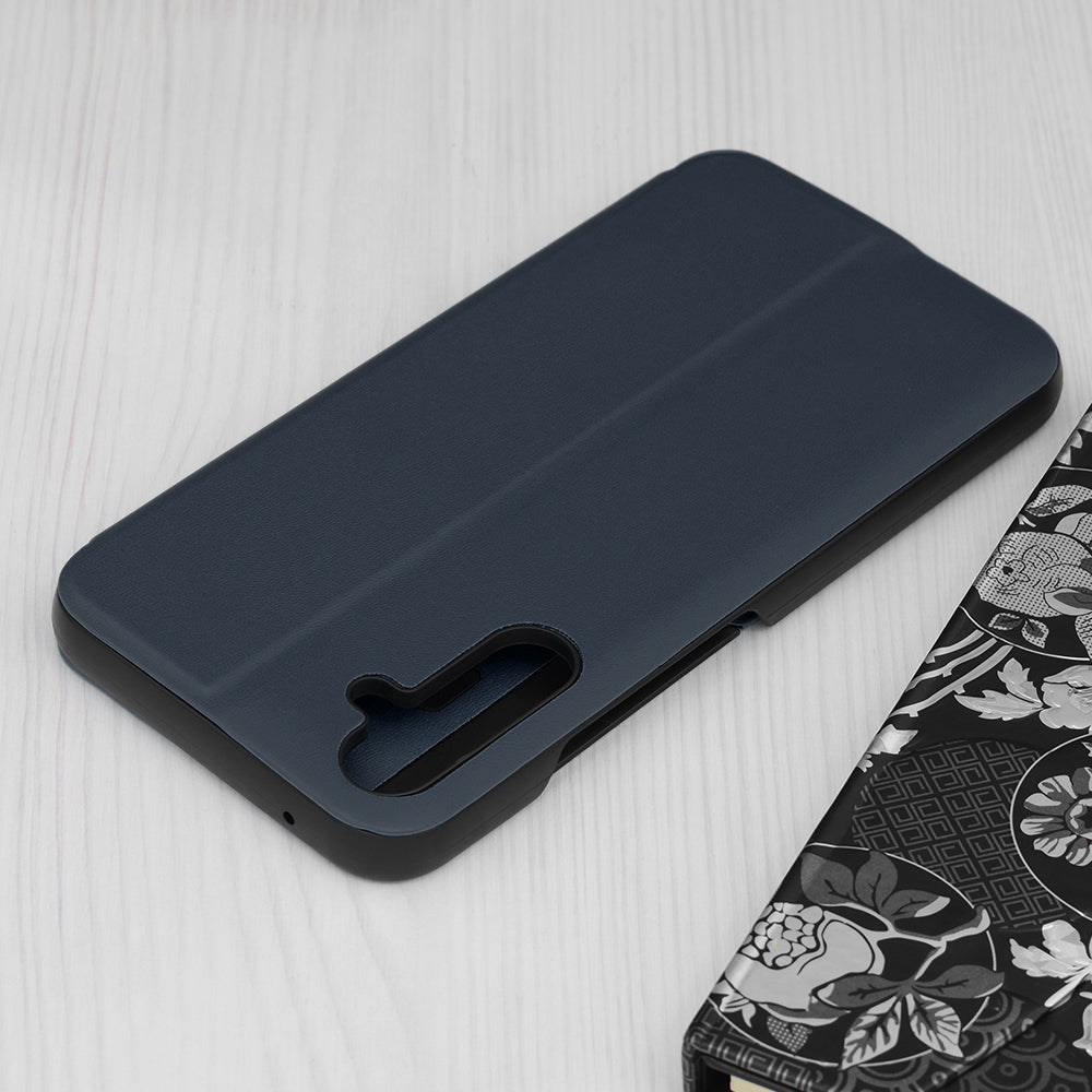 Coque pour Samsung Galaxy A34 A346, Techsuit, eFold, Bleu Foncé