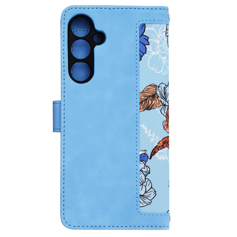 Coque pour Samsung Galaxy A35 5G A356, Techsuit, FlipCraft, Bleu