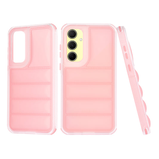 Coque pour Samsung Galaxy A35 5G A356, Techsuit, Wave Shield, Rose