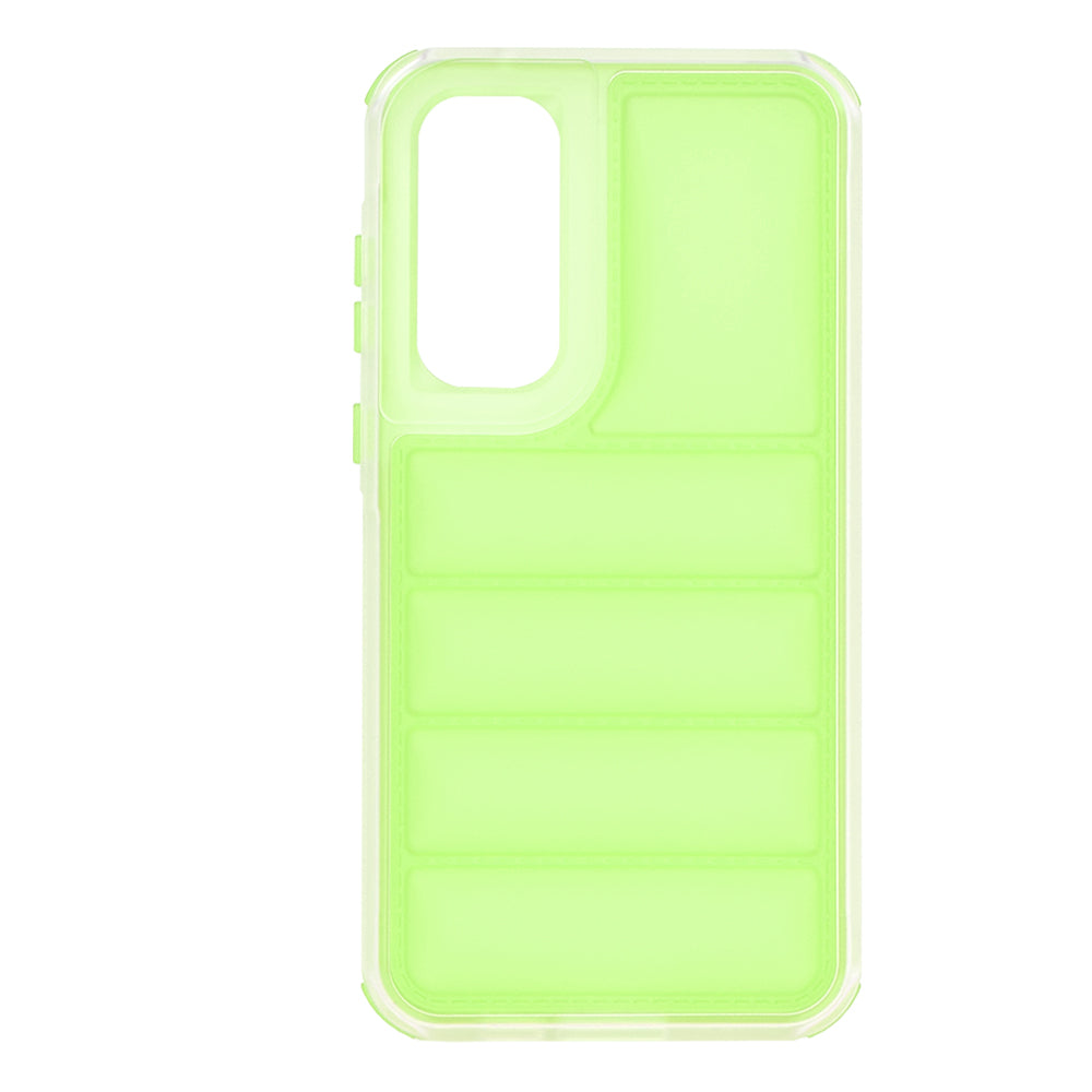 Coque pour Samsung Galaxy A35 5G A356, Techsuit, Wave Shield, Vert