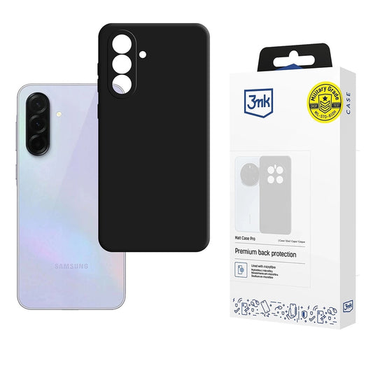 Coque pour Samsung Galaxy A36 A366, 3MK, Pro, Noir Mat
