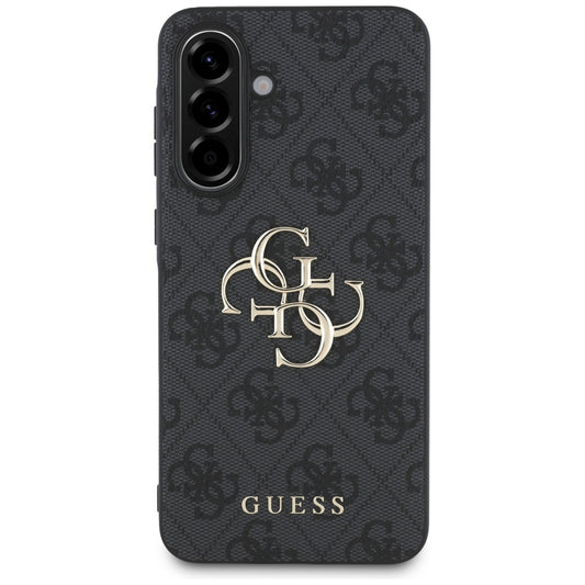 Étui pour Samsung Galaxy A36 A366, Guess, 4G Big Logo, Noir