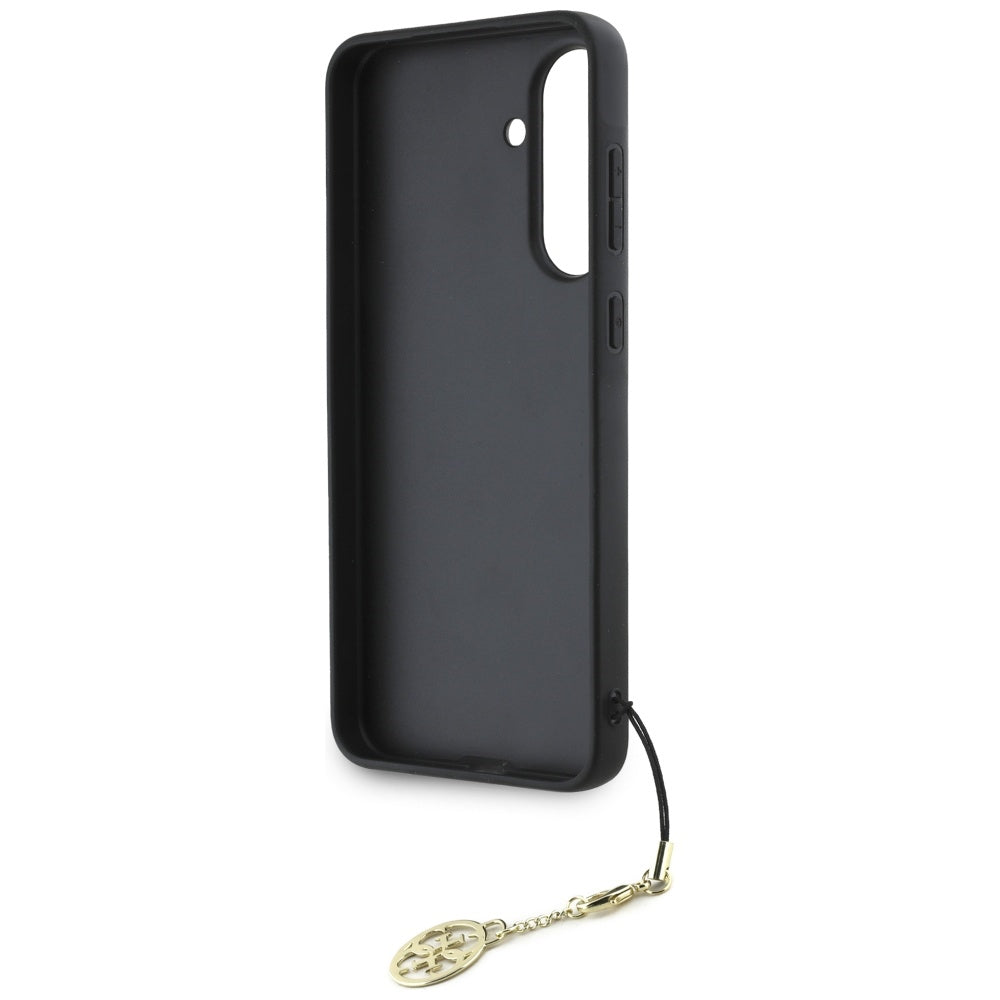 Case for Samsung Galaxy A36 A366, Guess, 4G Charm, Brown