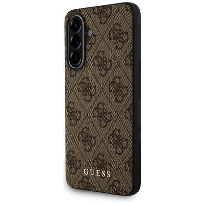 Étui pour Samsung Galaxy A36 A366, Guess, 4G Classic, Marron