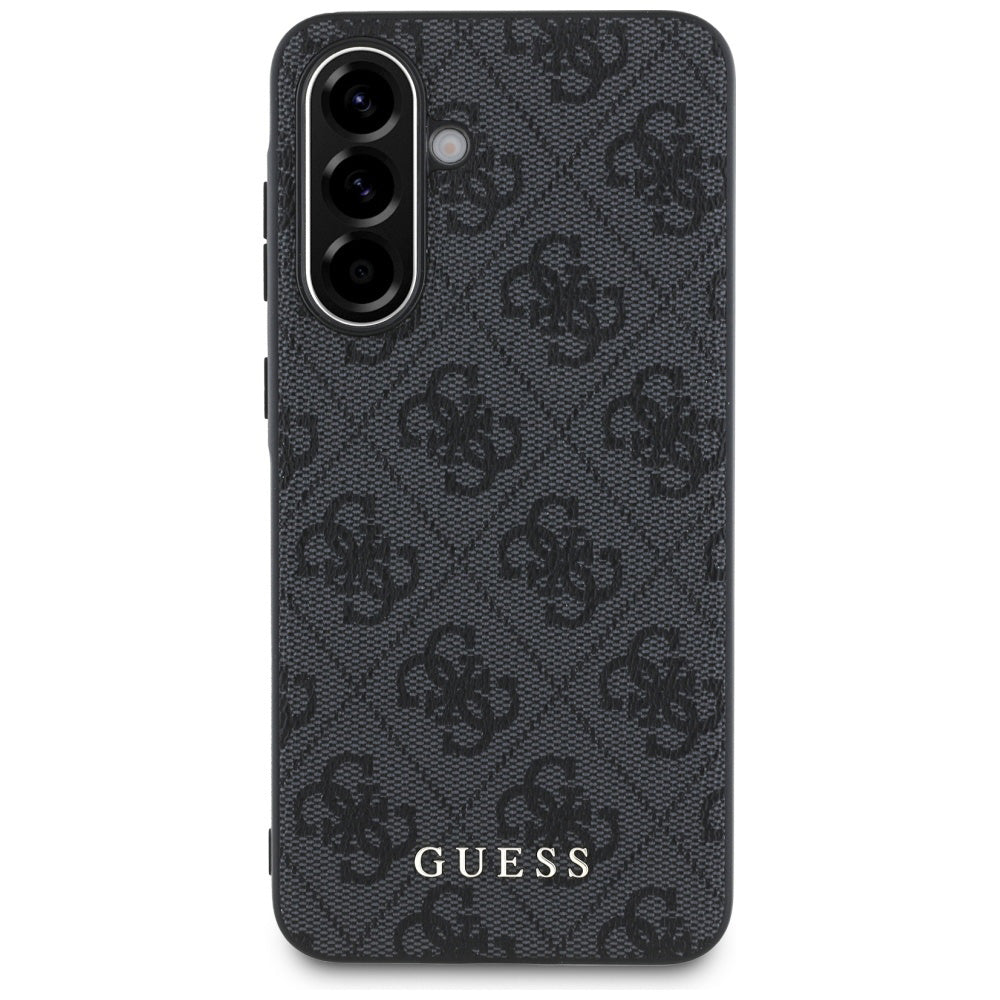 Étui pour Samsung Galaxy A36 A366, Guess, 4G Classic, Noir
