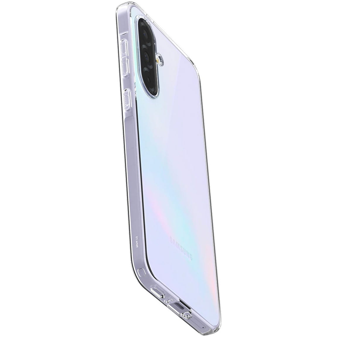Étui pour Samsung Galaxy A36 A366, Spigen, Liquid Crystal, Transparent ACS09167