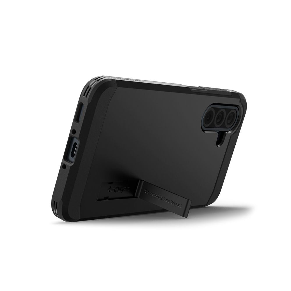 Étui pour Samsung Galaxy A36 A366, Spigen, Tough Armor, Noir