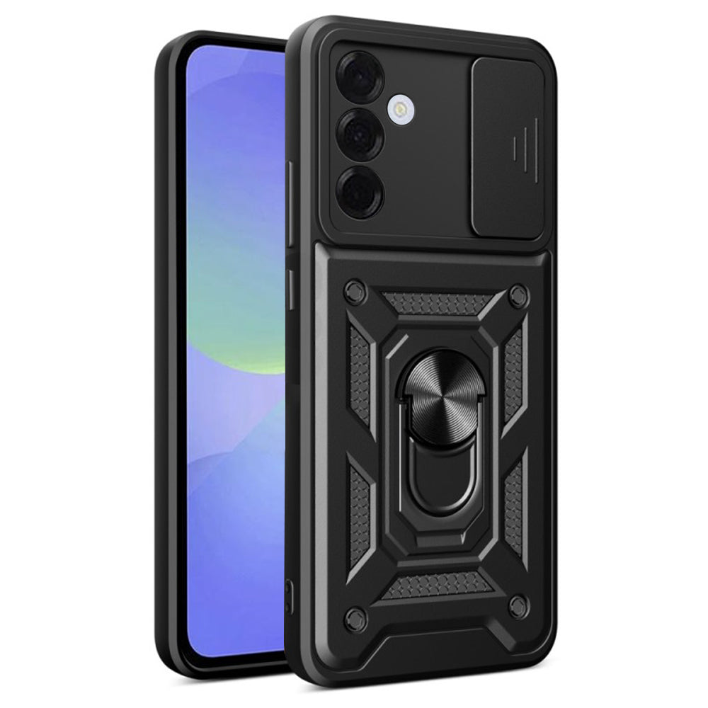 Case for Samsung Galaxy A36 A366, Techsuit, CamShield, Black
