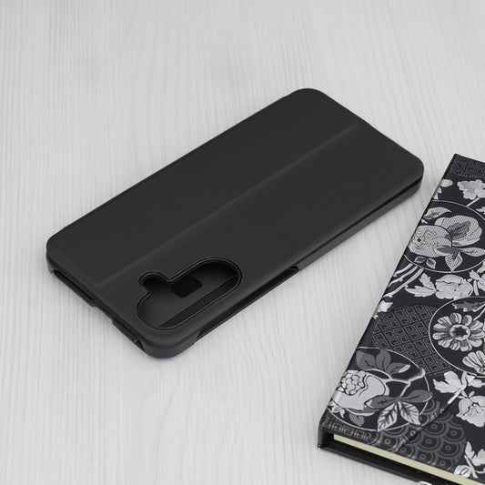 Coque pour Samsung Galaxy A36 A366, Techsuit, eFold, Noire
