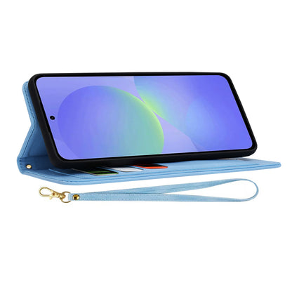 Coque pour Samsung Galaxy A36 A366, Techsuit, FlipCraft, Bleu