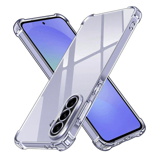 Coque pour Samsung Galaxy A36 A366, Techsuit, Antichoc Claire, Transparente