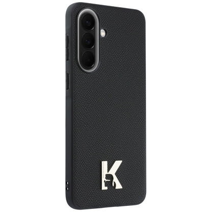 Case for Samsung Galaxy A37 5G, Karl Lagerfeld, Karl Head Logo, Black
