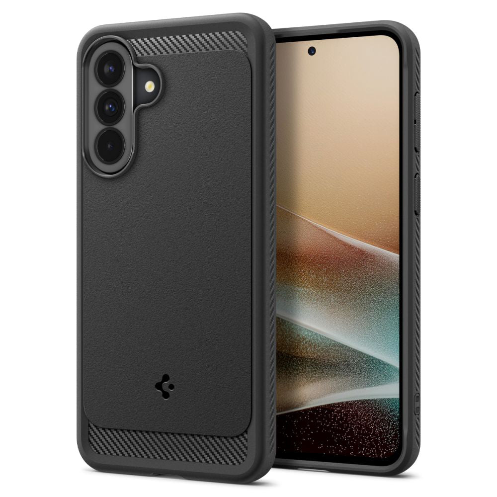 Étui pour Samsung Galaxy A37 5G, Spigen, Rugged Armor, Noir ACS09795