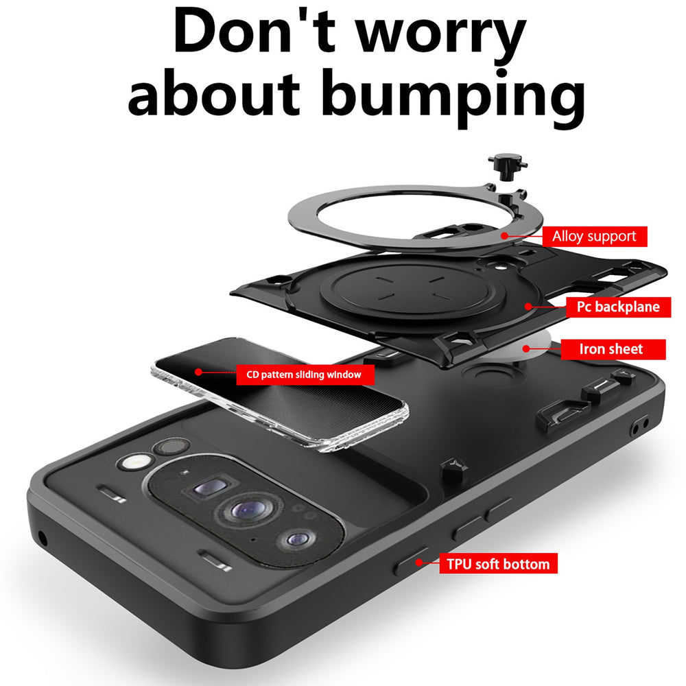 Case for Samsung Galaxy A37 5G, Techsuit, CamGuard Pro, Purple