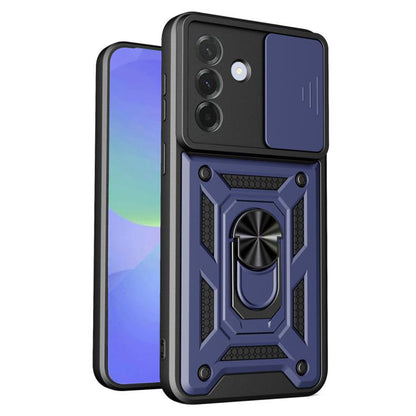 Étui pour Samsung Galaxy A37 5G, Techsuit, CamShield, Bleu