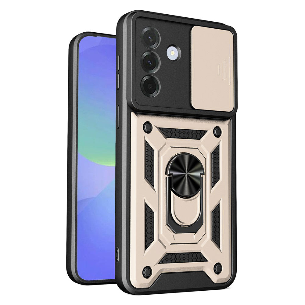Étui pour Samsung Galaxy A37 5G, Techsuit, CamShield, Doré