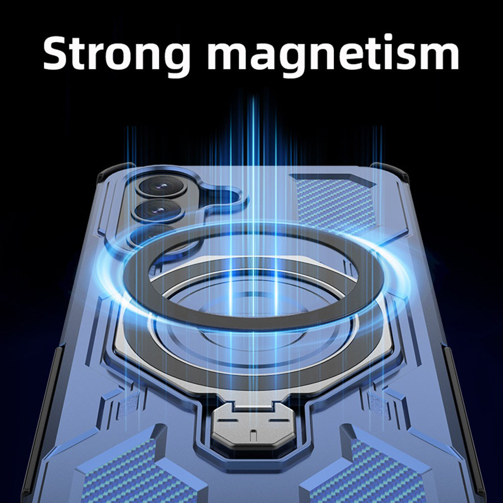 Étui pour Samsung Galaxy A37 5G, Techsuit, Carbon Shield Pro, Noir.