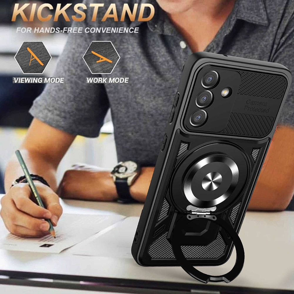 Étui pour Samsung Galaxy A37 5G, Techsuit, RuggedCam, Gris