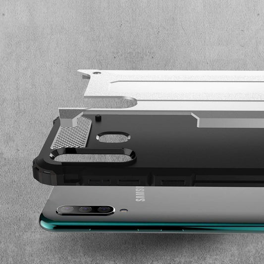 Coque pour Samsung Galaxy A50s A507 / A30s A307 / A50 A505, Techsuit, Hybrid Armor, Noire