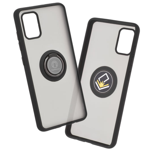 Coque pour Samsung Galaxy A51 A515, Techsuit, Glinth, Noire