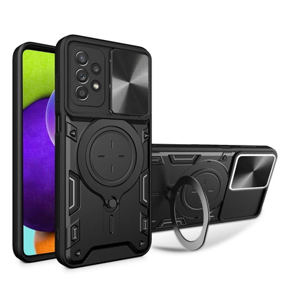 Coque pour Samsung Galaxy A52s 5G A528 / A52 5G A526 / A52 A525, Techsuit, CamGuard Pro, Noire