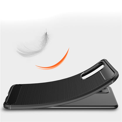 Coque pour Samsung Galaxy A52s 5G A528 / A52 5G A526 / A52 A525, Techsuit, Carbone, Noire