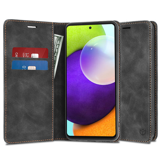 Coque pour Samsung Galaxy A52s 5G A528 / A52 5G A526 / A52 A525, Techsuit, Confy, Noire