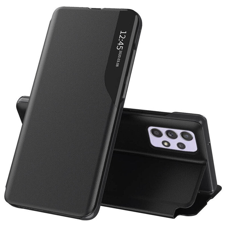 Coque pour Samsung Galaxy A52s 5G A528 / A52 5G A526 / A52 A525, Techsuit, eFold, Noire